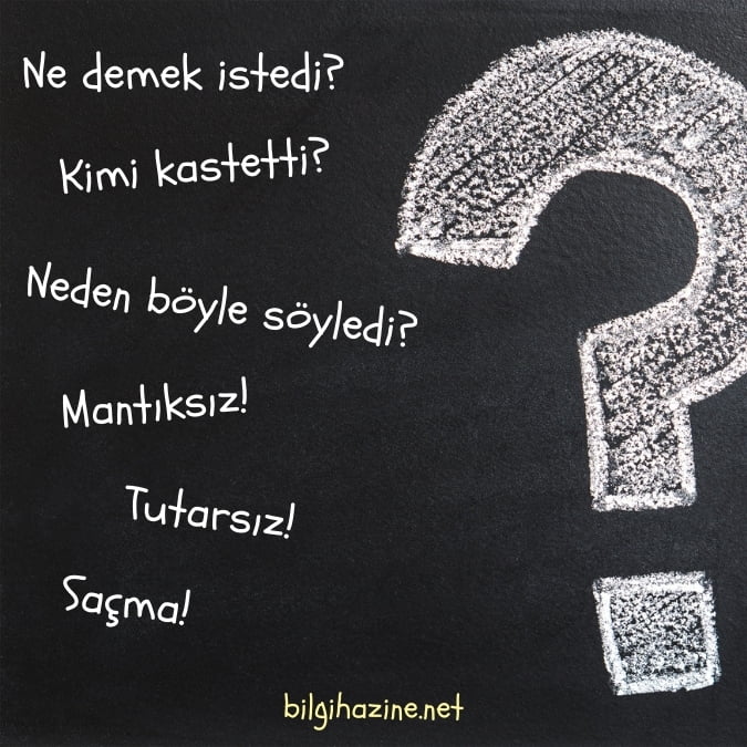 Anlatım Bozukluğu Konusu ve Alt Başlıkları